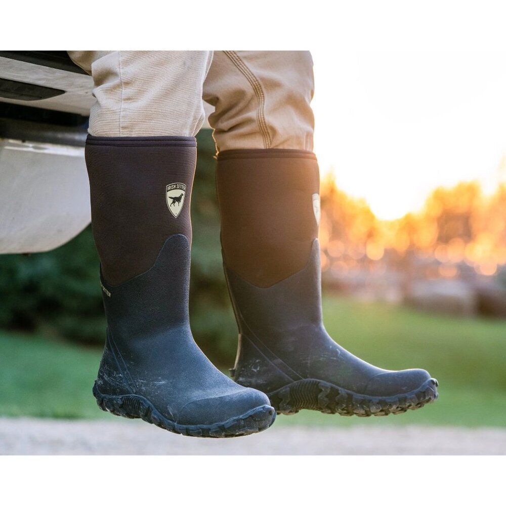Red Wing Irish Setter MudTrek Chore 4839 15″ Waterproof Full-Fit Pull-On Boot 9